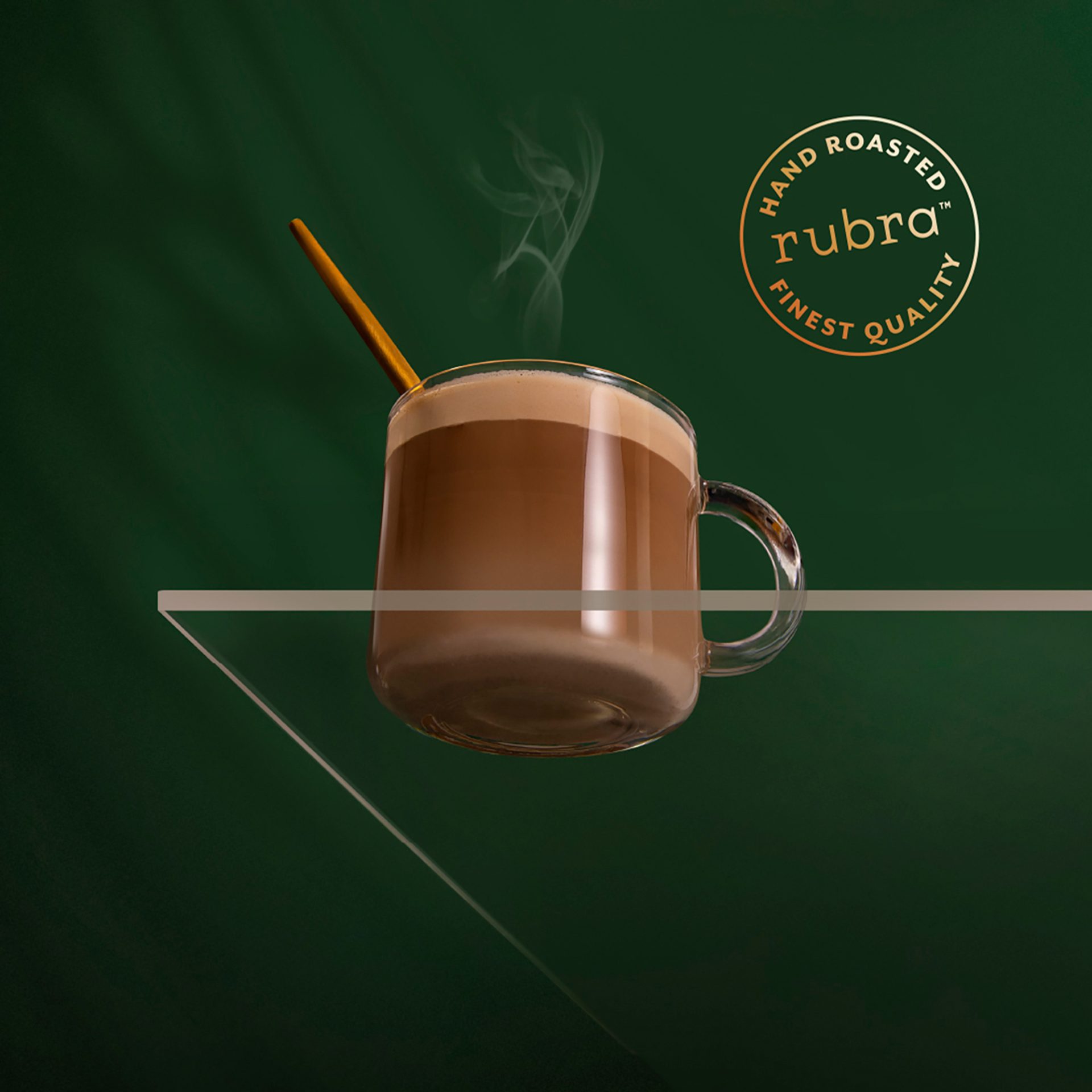 Cup Green Background